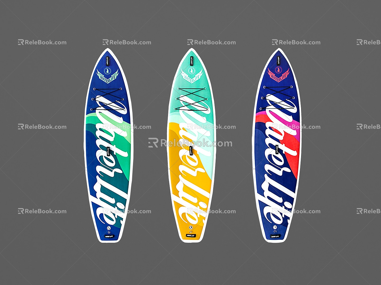 surfboard sea surfboard sports equipment sports equipment surfing equipment 3d model