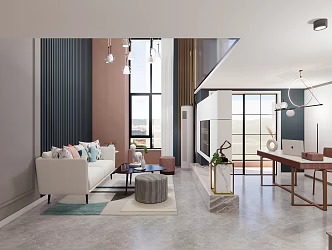 Single Apartment SU Model 3d model