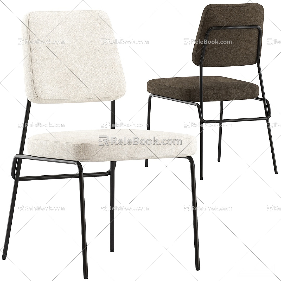 Modern single chair model