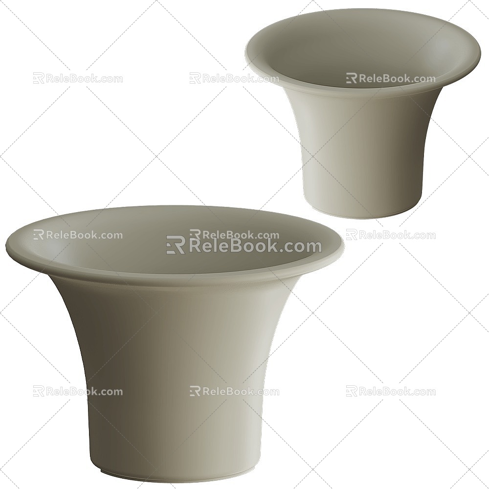 Serralunga flowerpot ceramic utensils model