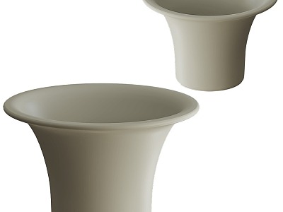 Serralunga flowerpot ceramic utensils model