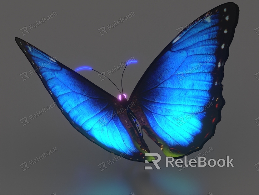 Butterfly Camouflage Butterfly Color Butterfly Luminous Butterfly Science Fiction Butterfly Magic Butterfly model