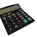 Modern Calculator 3d model