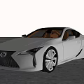 Black Lexus Sports Car With Sleek Aerodynamic Design And Alloy Wheels On Open Road