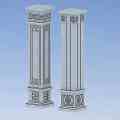 Chinese Pillar 04 3d model