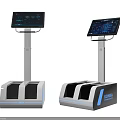 Modern Smart Machines With Interactive Display Screens And Practical Base Design