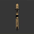 Tan Tactical Rifle with Optic Sight Adjustable Stock and Grip Modern Design