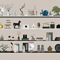 New Chinese style ornaments combination 3d model