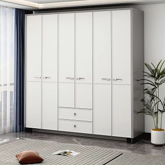 Modern wardrobe 3d model