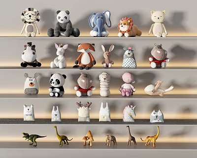 Modern Toy Toy Muppet 3d model