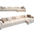Modern Multiplayer Sofa 3d model