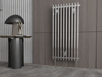 Modern heating pipe heating 3d model