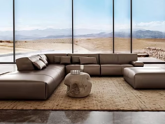 Combination sofa 3d model