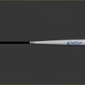 Sturdy Metallic Baseball Bat With Sleek Silver Design And KAIISKY Branding