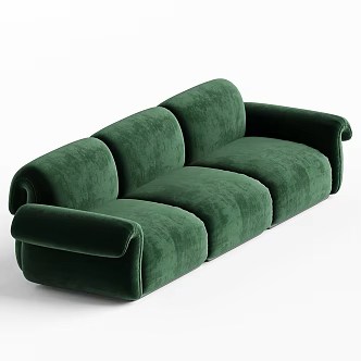Natuzzi modern multiplayer sofa 3d model