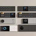 Switch socket hotel switch hotel switch guest room switch intelligent switch conjoined switch socket 3d model