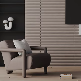 modern leisure chair 3d model