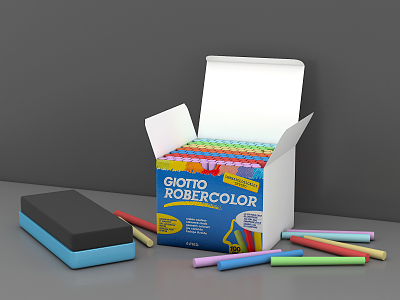 Modern Chalk 3d model