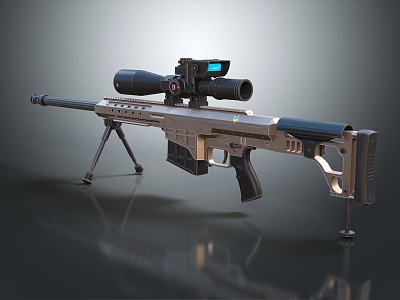 Modern rifle semi-automatic rifle model