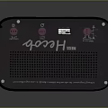 Black Electrical Power Strip With Pink Socket Icons And Good H Brand Design