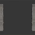 Ancient Solid Stone Architectural Structure With Detailed Archways And Gray Material