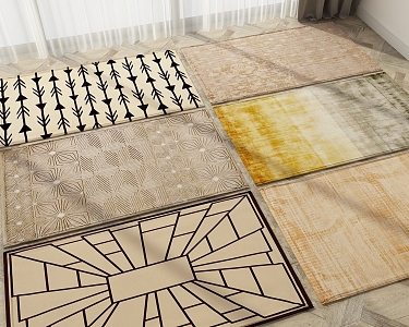 Modern Carpet 3d model