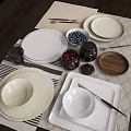 Tableware 3d model