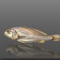 Fresh Whole Yellow Croaker Fish as Delicious Seafood Ingredient for Cooking