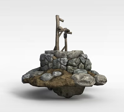 Sturdy Wooden Storage Locker Cabinet With Metal Doors For Home Entryway Organization 3d model