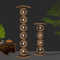 Quiet floor lamp 3d model