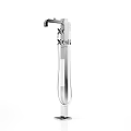 Modern Stainless Steel Faucet With Sleek Design And Chrome Finish For Sink