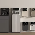 Modern Kitchen Appliances Featuring Floor Standing Tabletop And Wall Mounted Water Dispensers