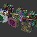 Stylish Portable Speakers With Multiple Colors Compact Design And Modern Features