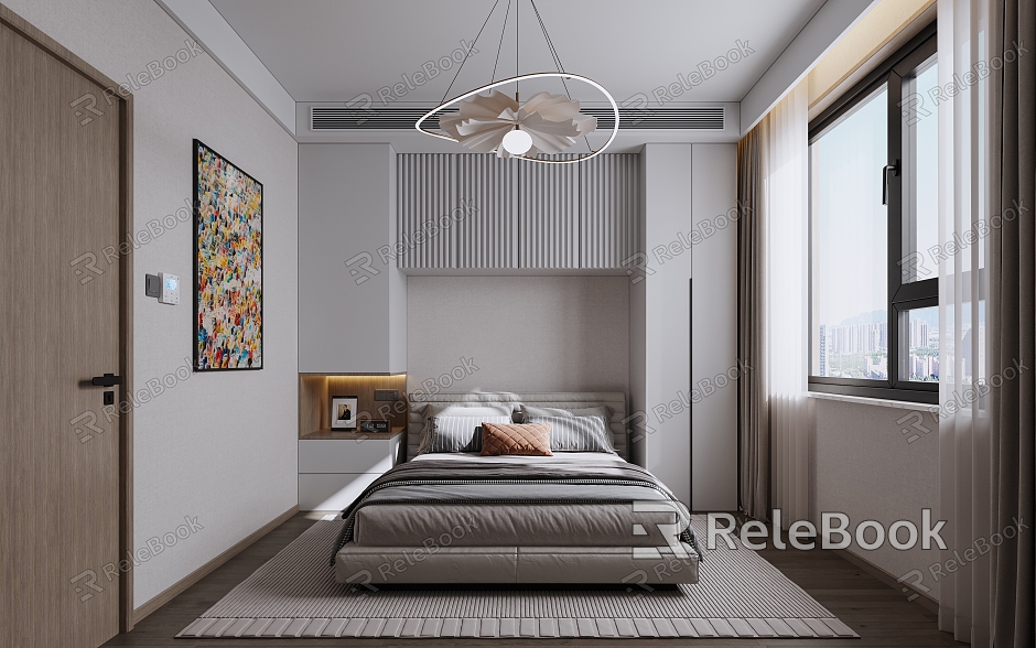 Modern Bedroom model