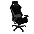 Ergonomic High Back Office Chair With Leather Upholstery And Adjustable Armrests