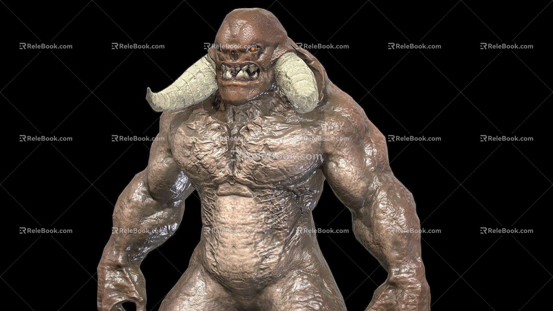 Modern Monster 3d model