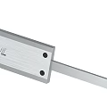 Two Precision Vernier Calipers Metal Measuring Tools With Accurate Scales