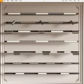 Modern Downlights And Spotlights Displayed In Rows With Various Designs