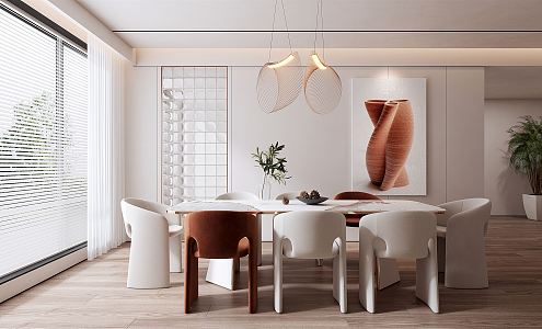 Modern Restaurant 3d model