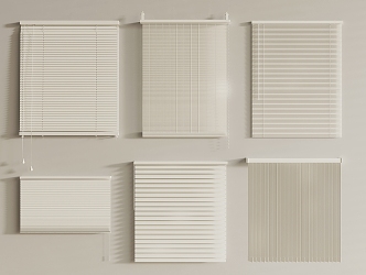 Modern venetian blinds 3d model