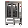Commercial Stainless Steel Bakery Kitchen Appliance With Glass Door And Control Panel
