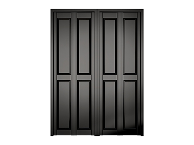 Solid wood core board door partition European style model