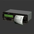 Office Thermal Printer With Digital Display And Printed Receipt For Workplace Use
