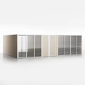 Modern partition wall 3d model