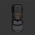 Gray Jeep SUV With Black Roof Rack And Red Brake Calipers Design