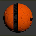 Nike Red Soccer Ball With KNVB Logo Essential For Daily Living Sports Activities