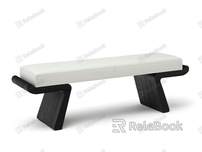 Modern Sofa Bench Minimalist Bench model