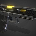 Pistol Gun Firearms 3d model