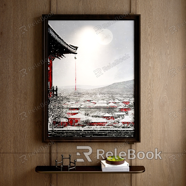 New Chinese Decorative Painting model