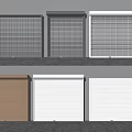 Modern Roller Shutters In Various Colors And Designs For Home Exteriors